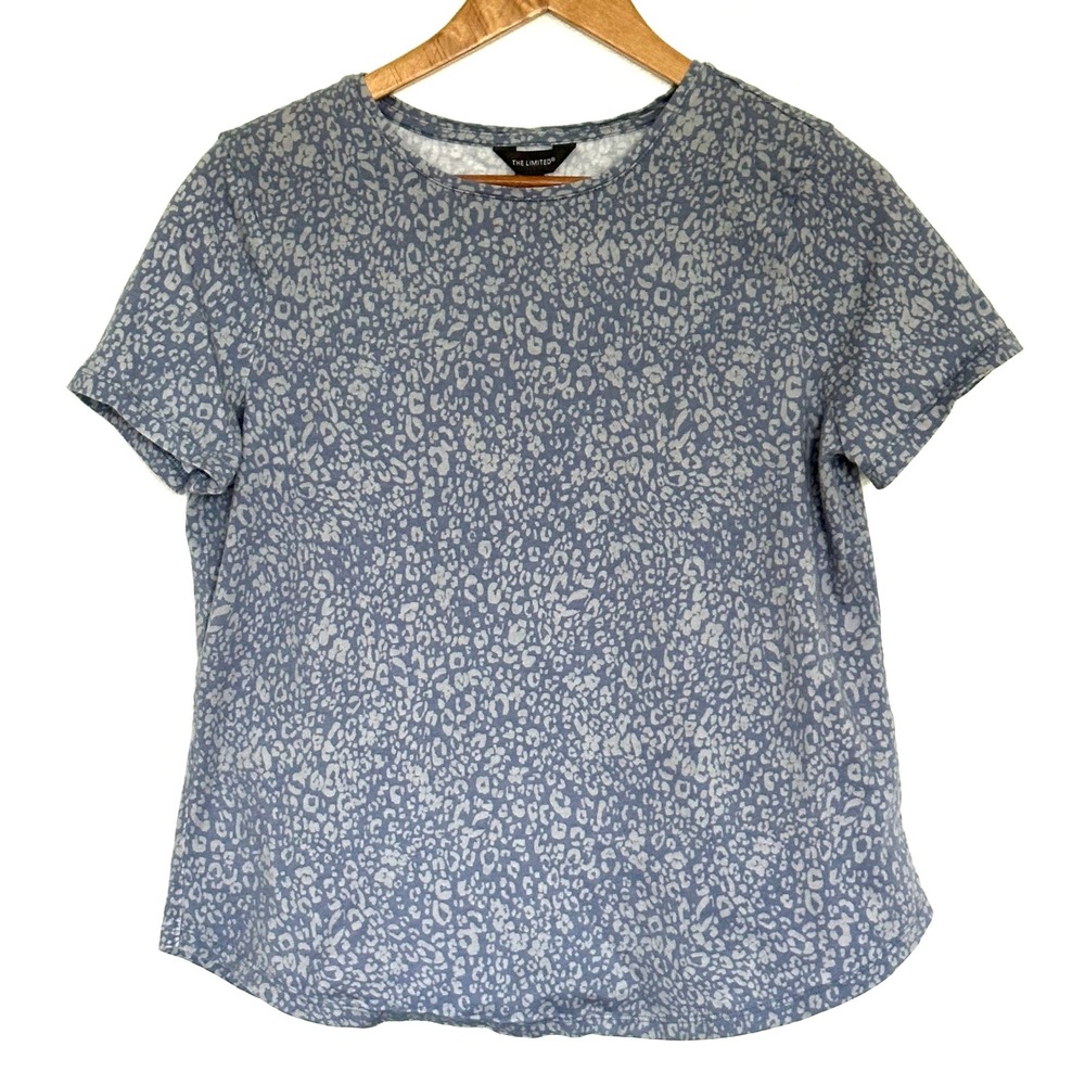Blue Patterned Women's Top
